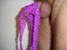 in purple panties. for you