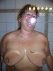 Smashed Titties!. Soapy titties!