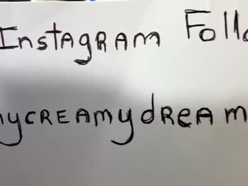 mycreamydreams's chat room