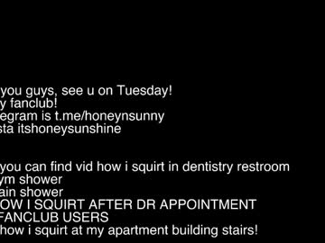 honey_sunshine's chat room