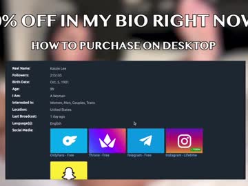 itskassielee's chat room