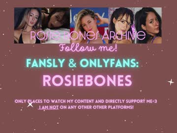 rosiebones's chat room