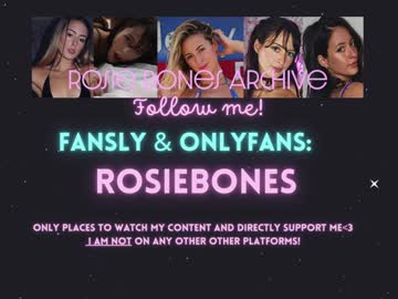 rosiebones's chat room