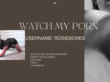 rosiebones's chat room